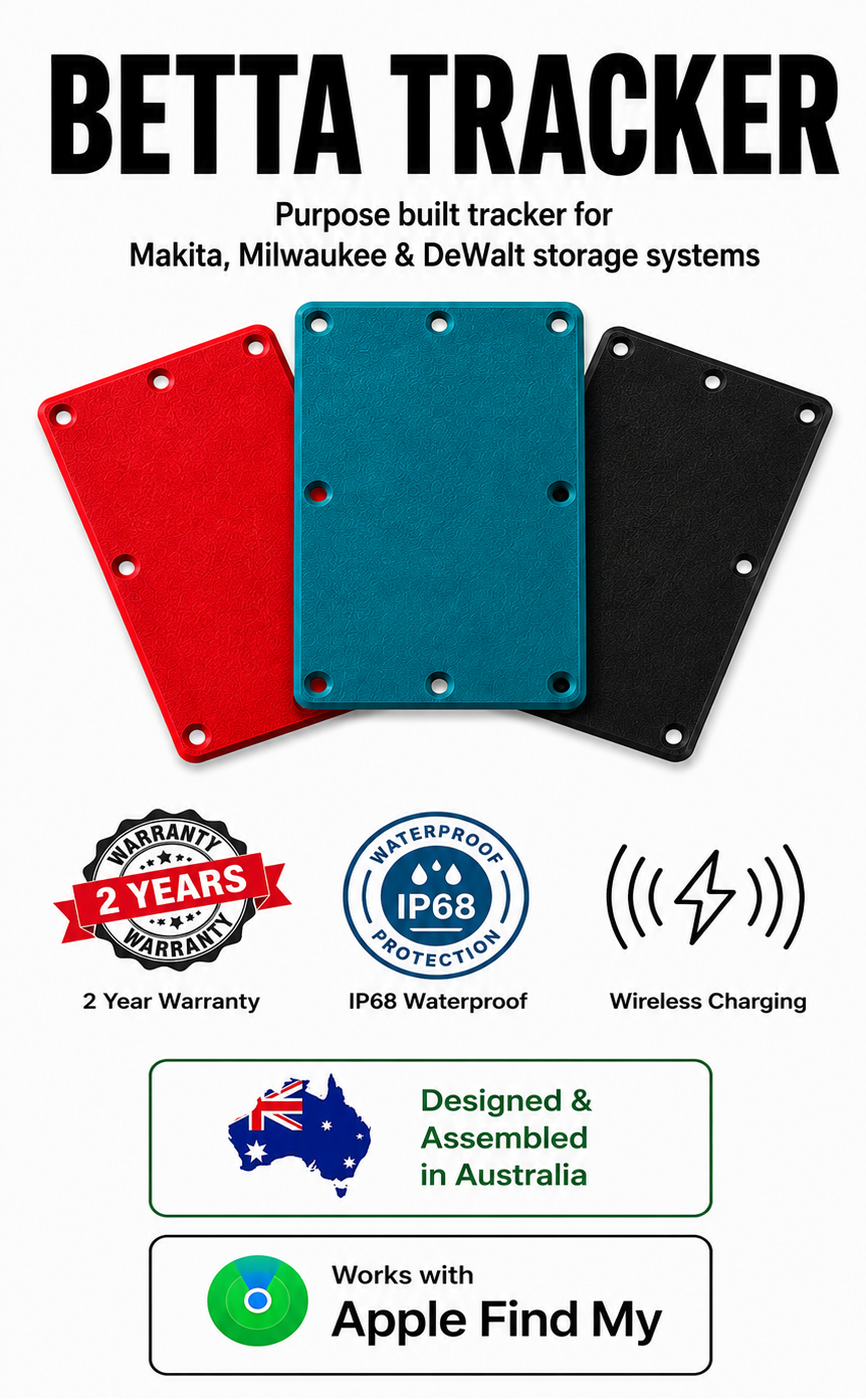 Betta Tracker for Toolboxes & Modular Storage Systems